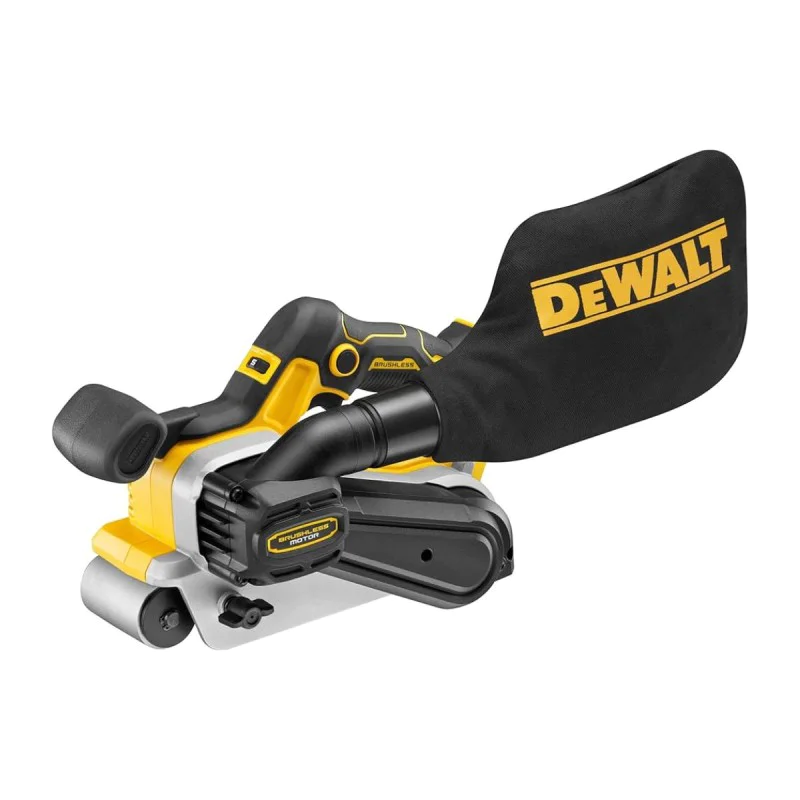 Cordless belt sander DeWALT DCW220P2, 18V, 533x75 mm
