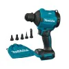 Cordless air gun Makita DAS180Z, 18 V, 1100 l/min