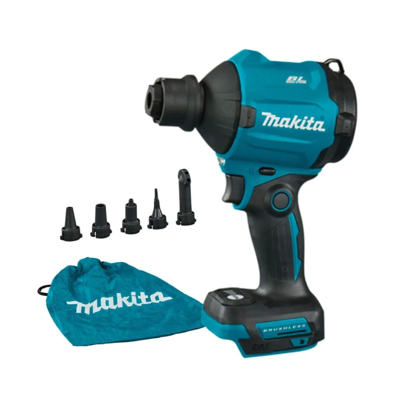Cordless air gun Makita DAS180Z, 18 V, 1100 l/min