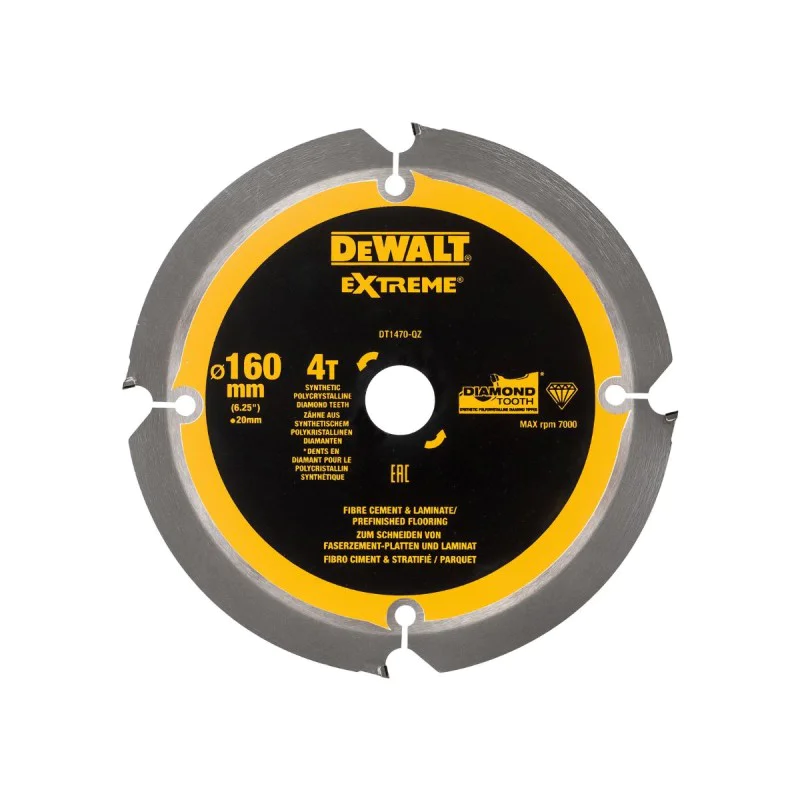 DeWalt DT1470 concrete saw blade, 160 mm
