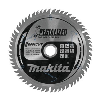Циркулярен диск за дърво Makita B-69864, 165x1.85 мм, 60T