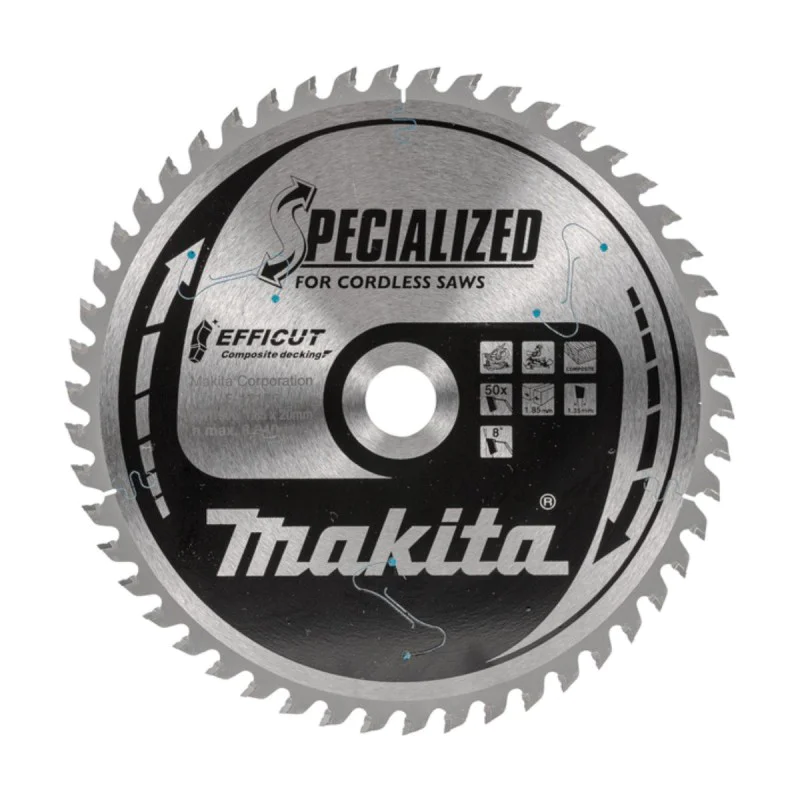 Makita decking saw blade E-12186, 190x1.85 mm, 50T