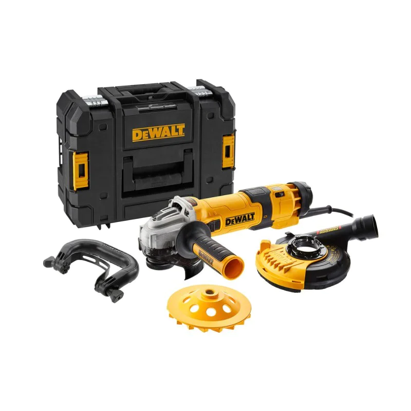 DeWALT DWE4257KT concrete cutter, 1500 W, 125 mm