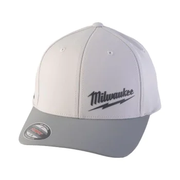 Шапка с козирка Milwaukee 4932493102, BCP сива/синя
