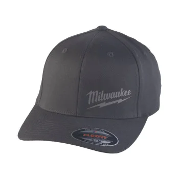 Шапка с козирка Milwaukee 4932493095, BCS черна/сива/червена
