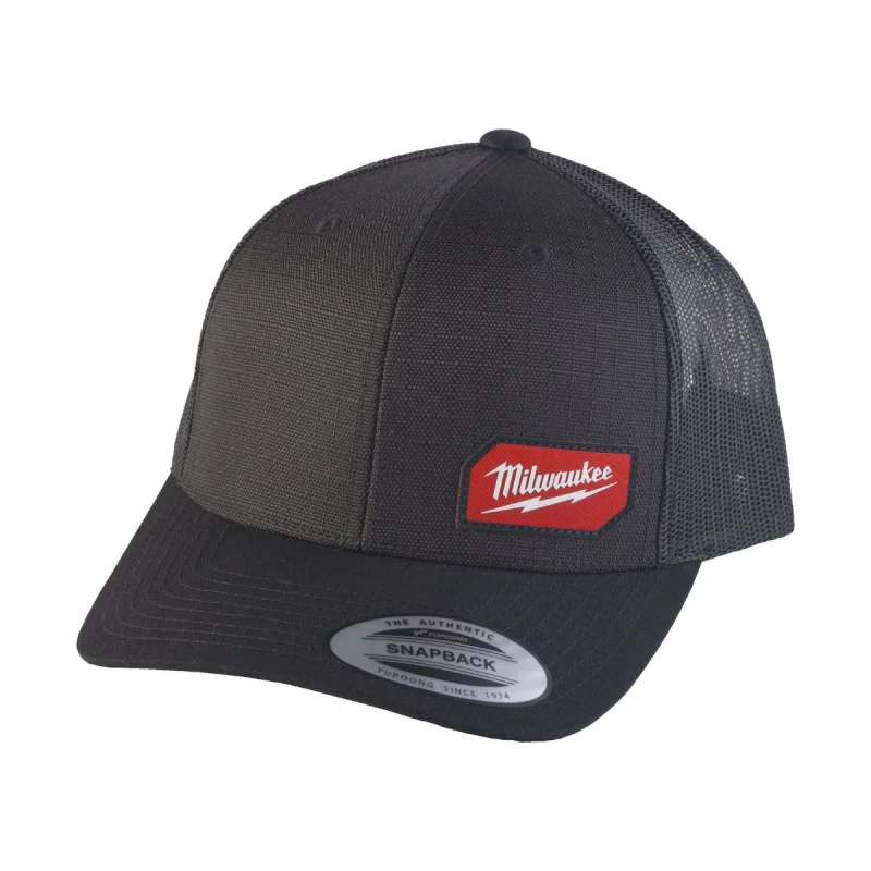 Cap with visor Milwaukee STC, black