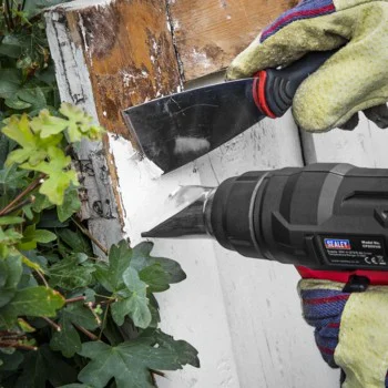 Акумулаторен пистолет за горещ въздух Sealey CP20VHG, 20 V, 0-550°C