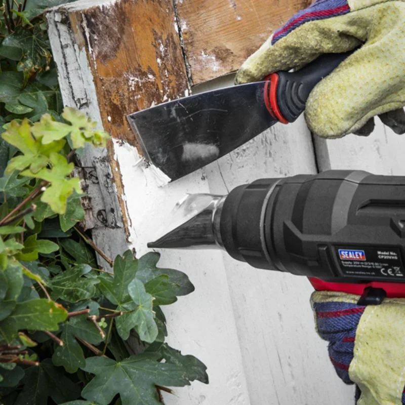 Cordless hot air gun Sealey CP20VHG, 20 V, 0-550°C