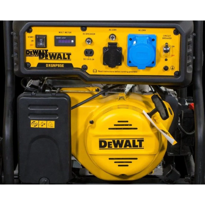 Electric petrol generator Dewalt DXGNP65E, 6500 W