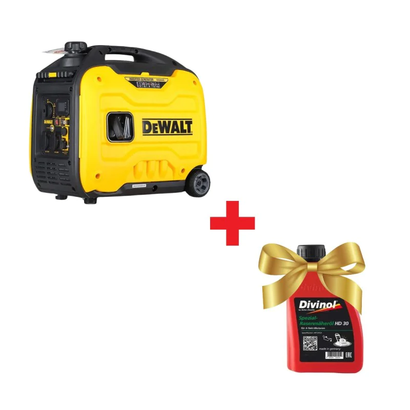 Inventory petrol generator DeWalt DXGNi42E, 4,2 KW, 230V