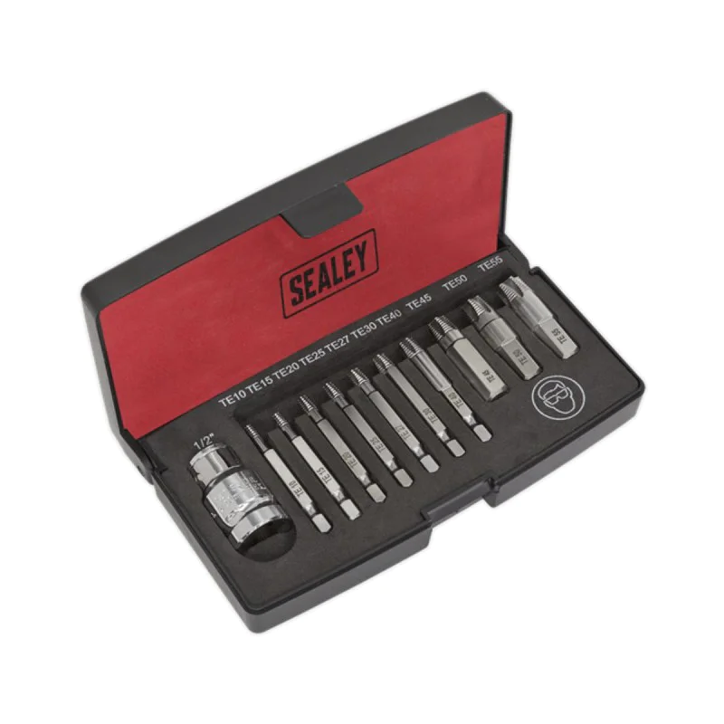 Set of extractors Sealey AK756T, 11 pcs, TRX-Star