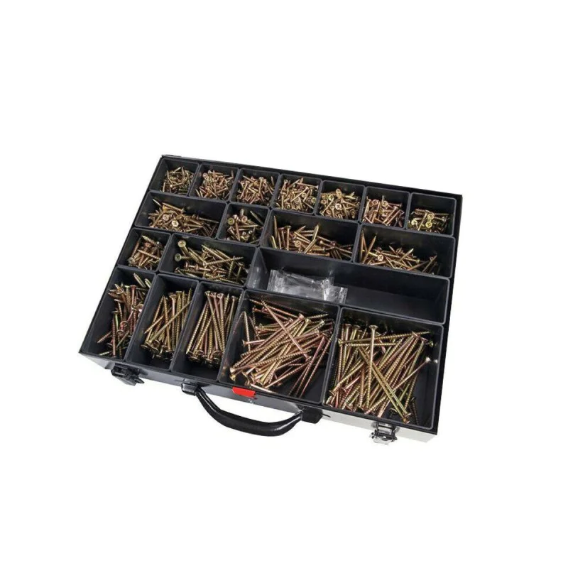 Set metal case with screws Concept 010120, 1600 pcs