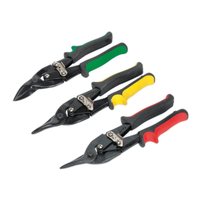 Sealey AK6907 sheet metal shears set, 250 mm, 3 pcs