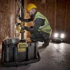 Tool case with flashlight Dewalt DWST08061-1, 18 V/54 V, 4000 lm