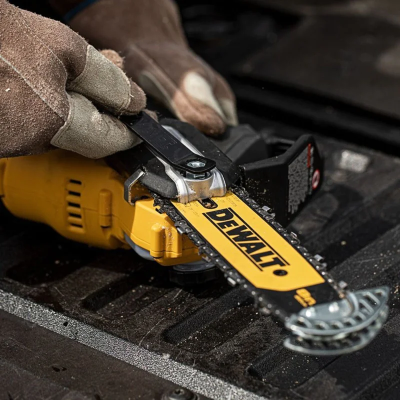 Cordless chain saw DeWALT DCMPS520N, 18 V, 20 cm