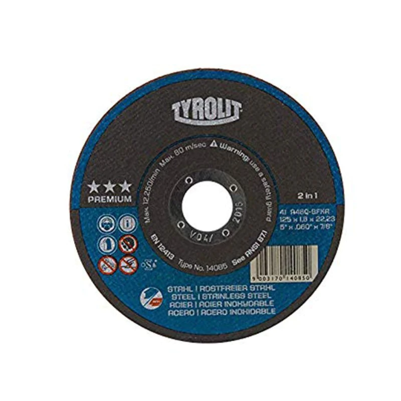 Carboflex metal disc Tyrolit 34332796, ф150х1.6х22.23