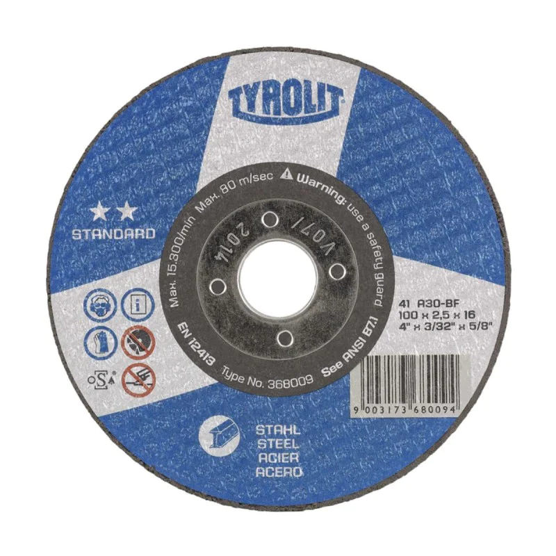 Carboflex metal disc Tyrolit 367574, ф150х2.5x22.23