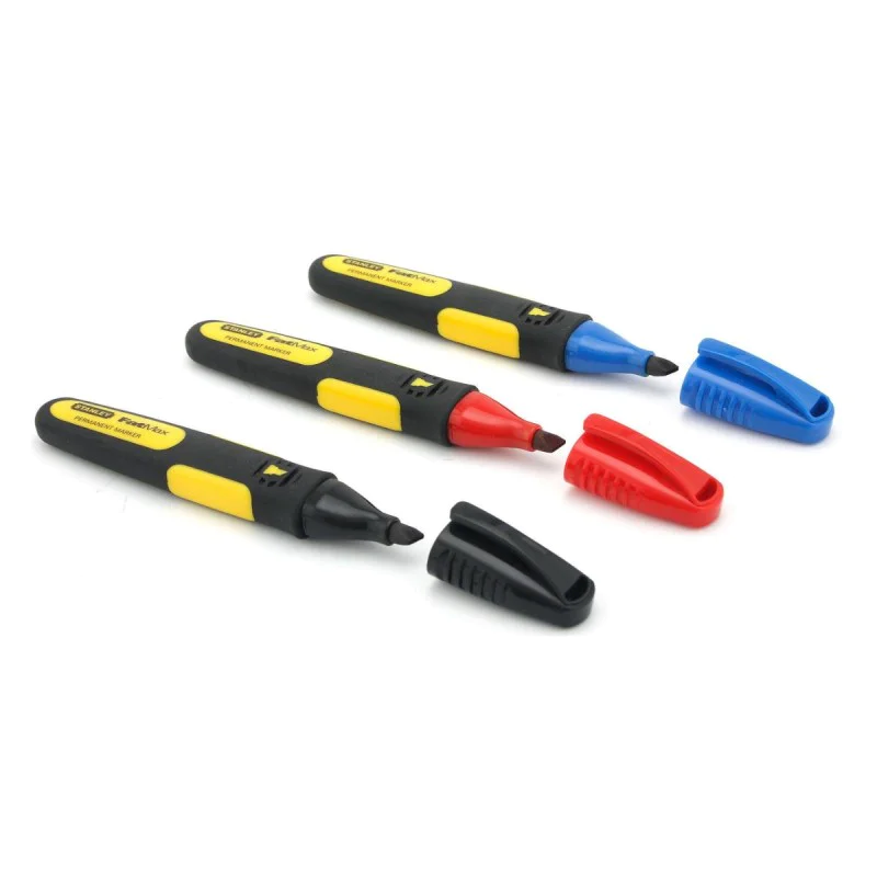 Permanent markers Stanley 0-47-315, 3 pcs
