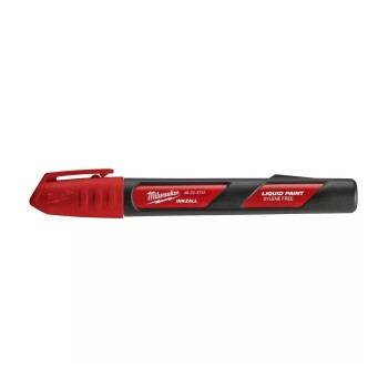 Milwaukee Red Liquid Paint Marker 48223741, INKZALL