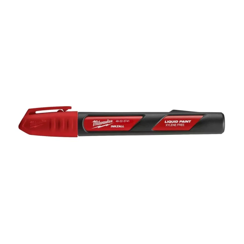 Milwaukee Red Liquid Paint Marker 48223741, INKZALL