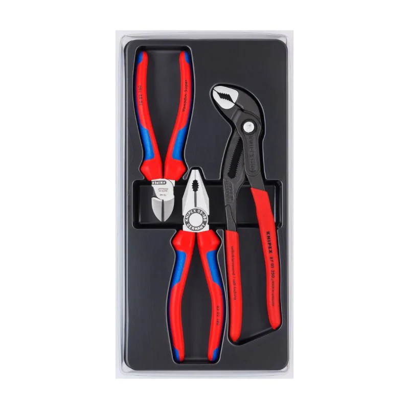Set of pliers Knipex 00 20 09 V01, 3 pcs