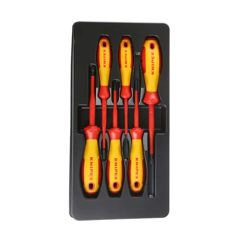 Set of screwdrivers Knipex 00 20 12 V05, 6 pcs, VDE