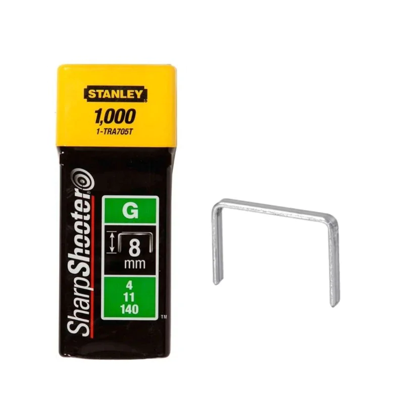 Stanley 1-TRA705T, type G, 8 mm, 1000 pcs