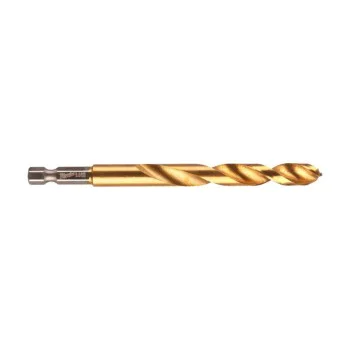 Свредло за метал Milwaukee HSS-G Titanium Red 1/4"HEX 9x73/117мм