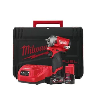Акумулаторен гайковерт Milwaukee M12 FIW38-622X, 3/8", 339 Nm