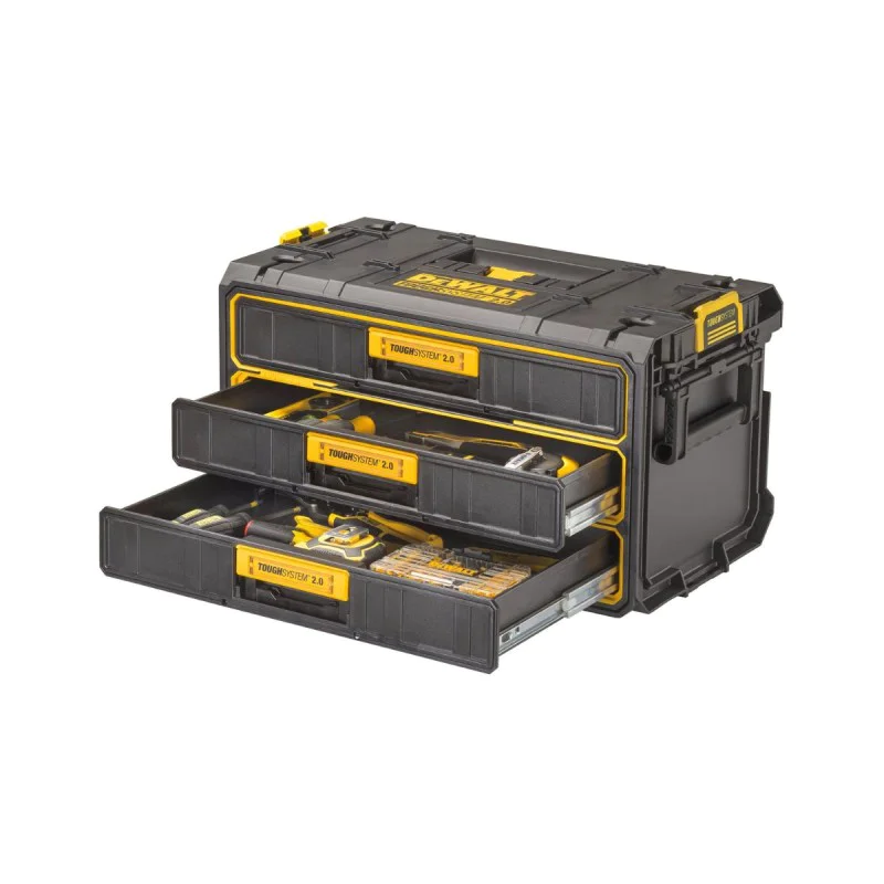 Case with drawers Dewalt DWST08330, Toughsystem 2.0, 554x313x320 mm.