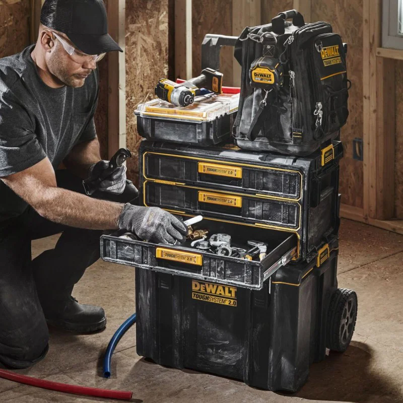 Case with drawers Dewalt DWST08330, Toughsystem 2.0, 554x313x320 mm.