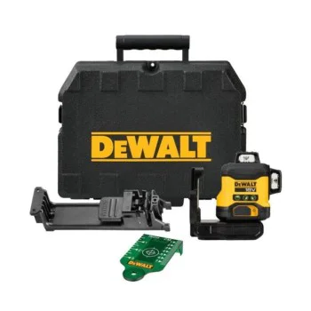 Линеен лазерен нивелир Dewalt DCLE34031N, 18V, 360 градуса, зелен лъч, 40 м