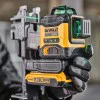 Dewalt DCLE34031N linear laser level, 18V, 360 degrees, green beam, 40 m