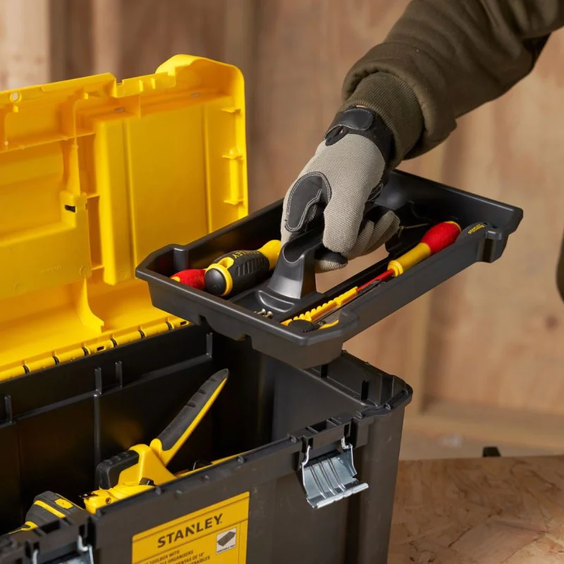 STANLEY STST75787-1 Plastic Tool Case, 482 x 254 x 250 mm