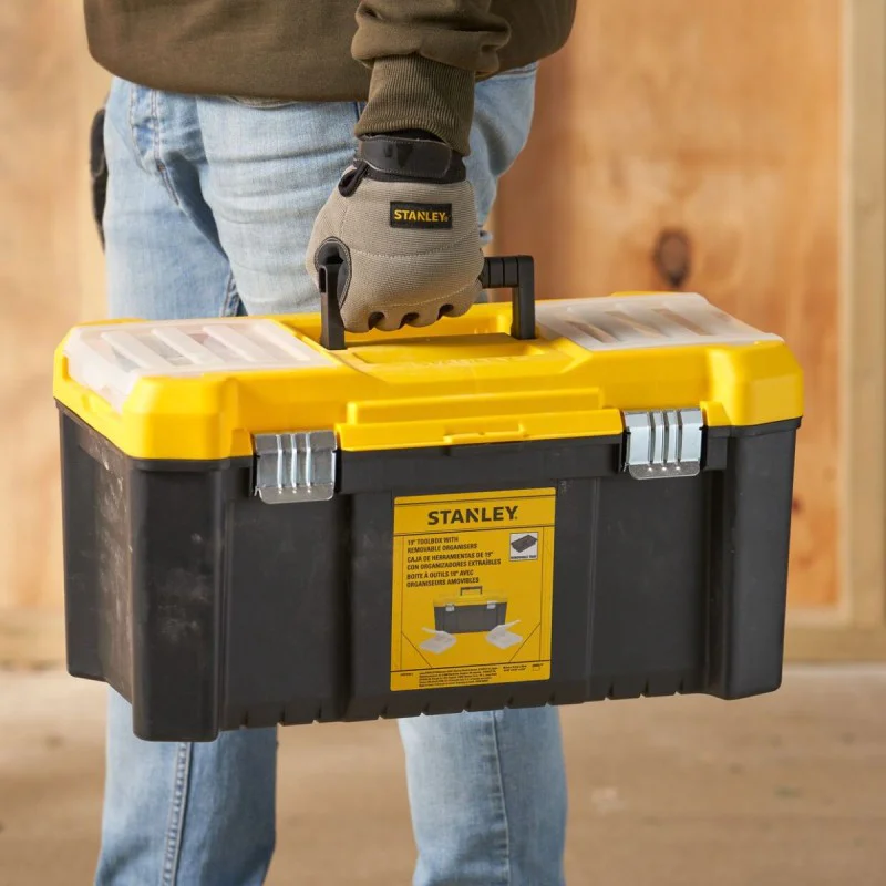 STANLEY STST75787-1 Plastic Tool Case, 482 x 254 x 250 mm