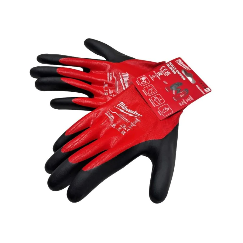 Milwaukee work gloves 4932493222, 11/XXL, FULLY DIP CUT A