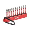 Milwaukee extended impact bits 4932480941, 10 pcs