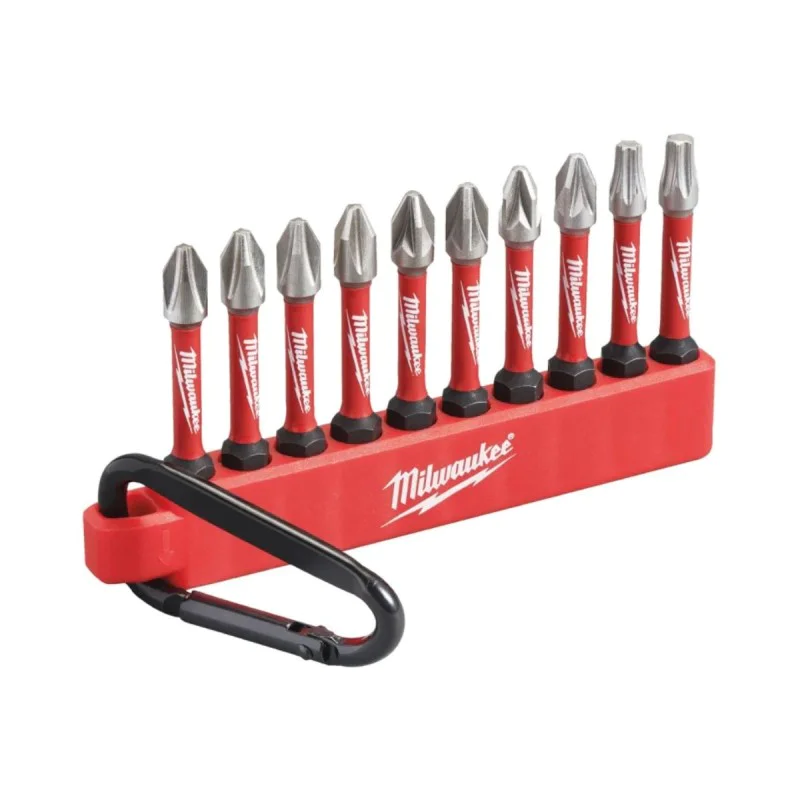 Milwaukee extended impact bits 4932480941, 10 pcs