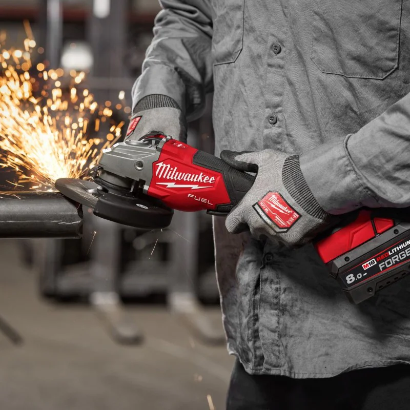 Cordless angle grinder Milwaukee M18FHSAG125XPDB2-0X, 18V, 125mm, 4933493417