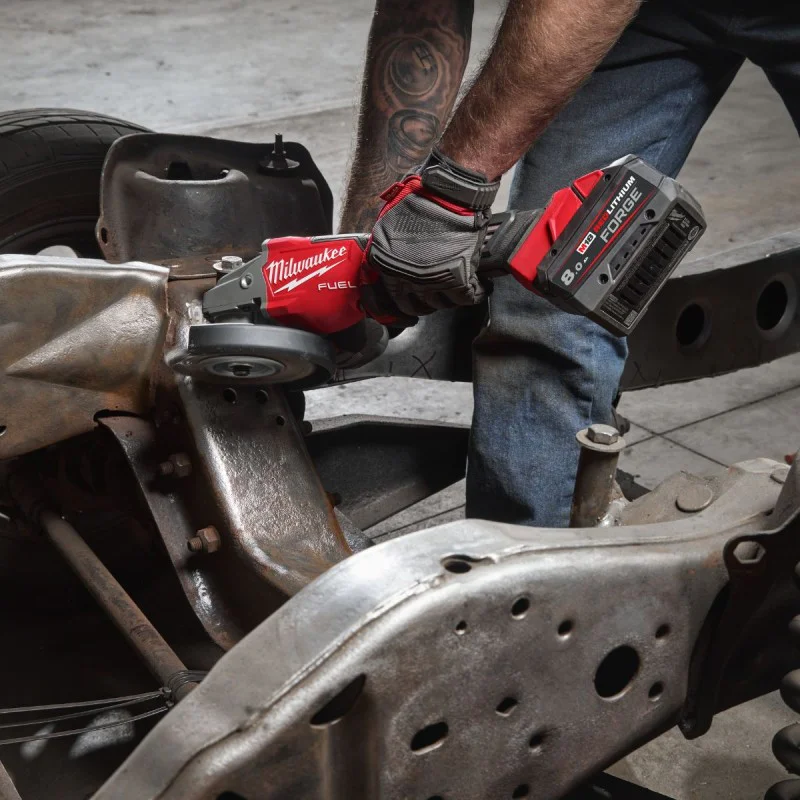 Cordless angle grinder Milwaukee M18FHSAG125XPDB2-0X, 18V, 125mm, 4933493417