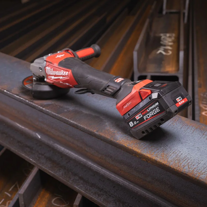 Cordless angle grinder Milwaukee M18 FHSAGO125VXPDB2-802X, 18V, 125mm, 4933493420