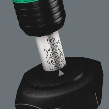 Динамометрична отвертка Wera 05074701001, 1/4", 1.2 - 3.0 Nm