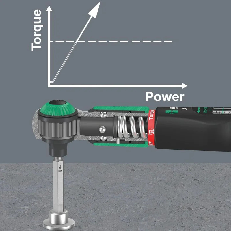 Torque wrench set with bits and inserts Wera 05075832001, 23 pieces