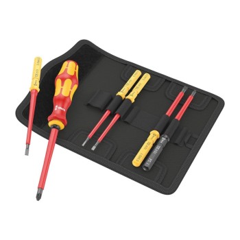 Комплект изолирани отвертки Wera 05006601001, 7 бр, 1 000 V