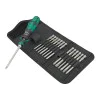 Screwdriver set with bits Wera 05051061001, 15 pcs, 1/4