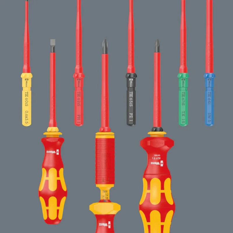 Wera screwdriver set 05006613001, 18 pcs, 1 000 V