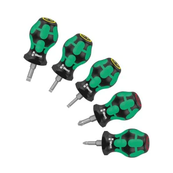 Комплект отвертки Wera 05008870001, 5 бр, Stubby Set 1