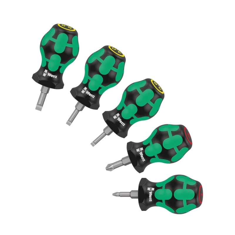 Wera screwdriver set 05008870001, 5 pcs, Stubby Set 1