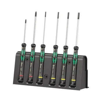 Комплект прецизни отвертки Wera 05118152001, 6 бр, 2035/6 B Elektroniker