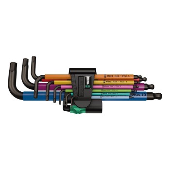 Комплект шестограми Wera 05022089001, 950 SPKL/9 SM N, 9 бр